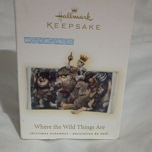 Hallmark Keepsake Wild Things Ornament - Multicolor